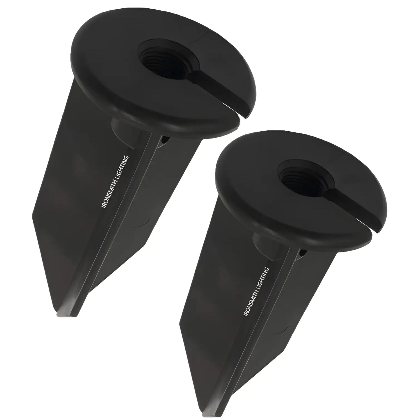 Ground Stakes with Side Wireway - 8-Inch In-Ground Stake