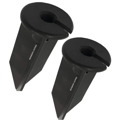 Ground Stakes with Side Wireway - 8-Inch In-Ground Stake