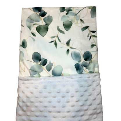 Baby Blanket | Minky Dot Collection | Growing Sprouts