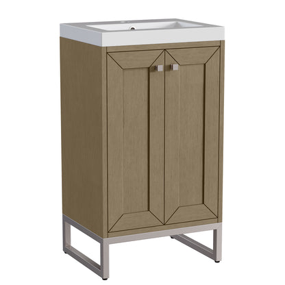 James Martin Chianti 20" Single Bathroom Vanity, Walnut Whisper