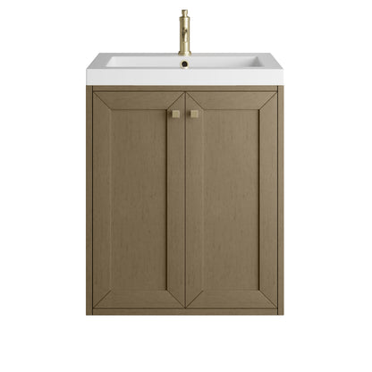James Martin Chianti 24" Single Bathroom Vanity, Walnut Whisper