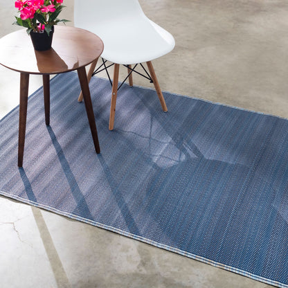 Cancun Shadow - Blue Outdoor Rug for Patio