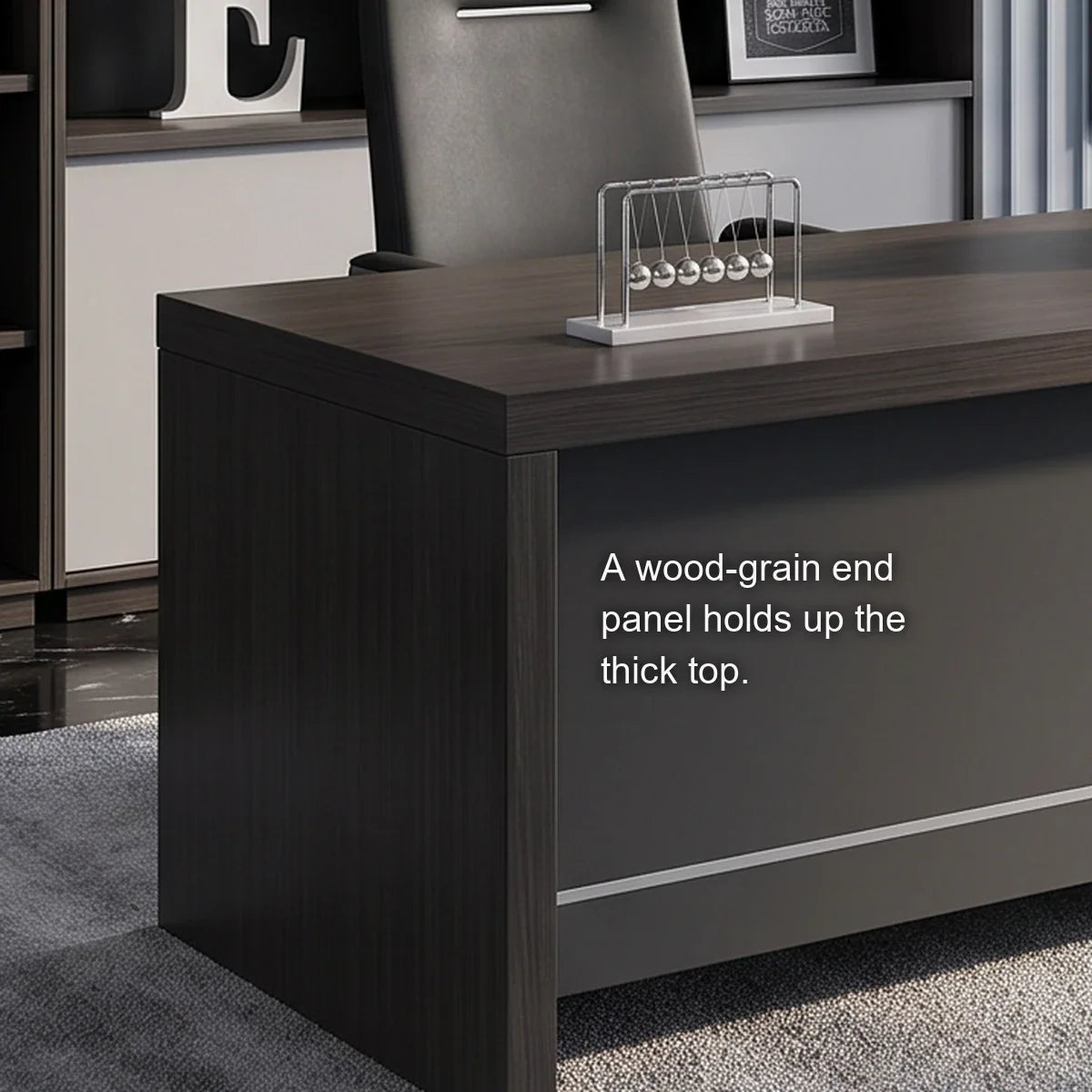 Hadley · Modern L-Shaped Executive Desk