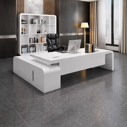 Halcyon · L-Shaped Executive Desk