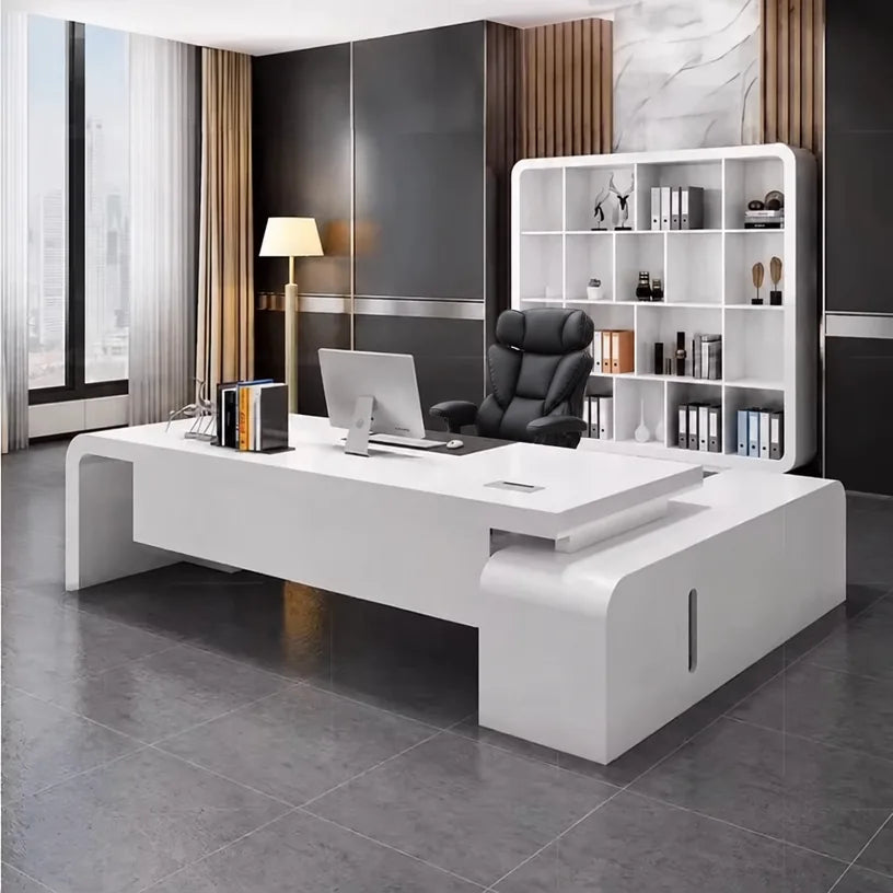 Halcyon · L-Shaped Executive Desk