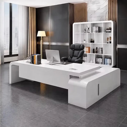 Halcyon · L-Shaped Executive Desk