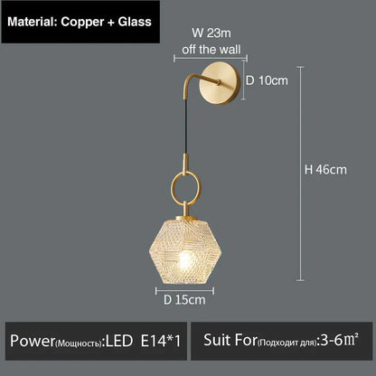 DecorBites™ Haleh - Nordic Postmodern Luxury LED Wall Lamp