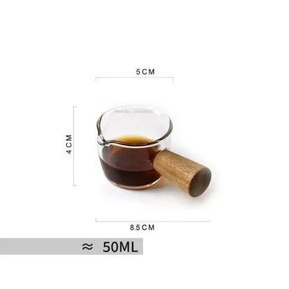 Hammered clear glass cafe coffee cup kitchen tumbler