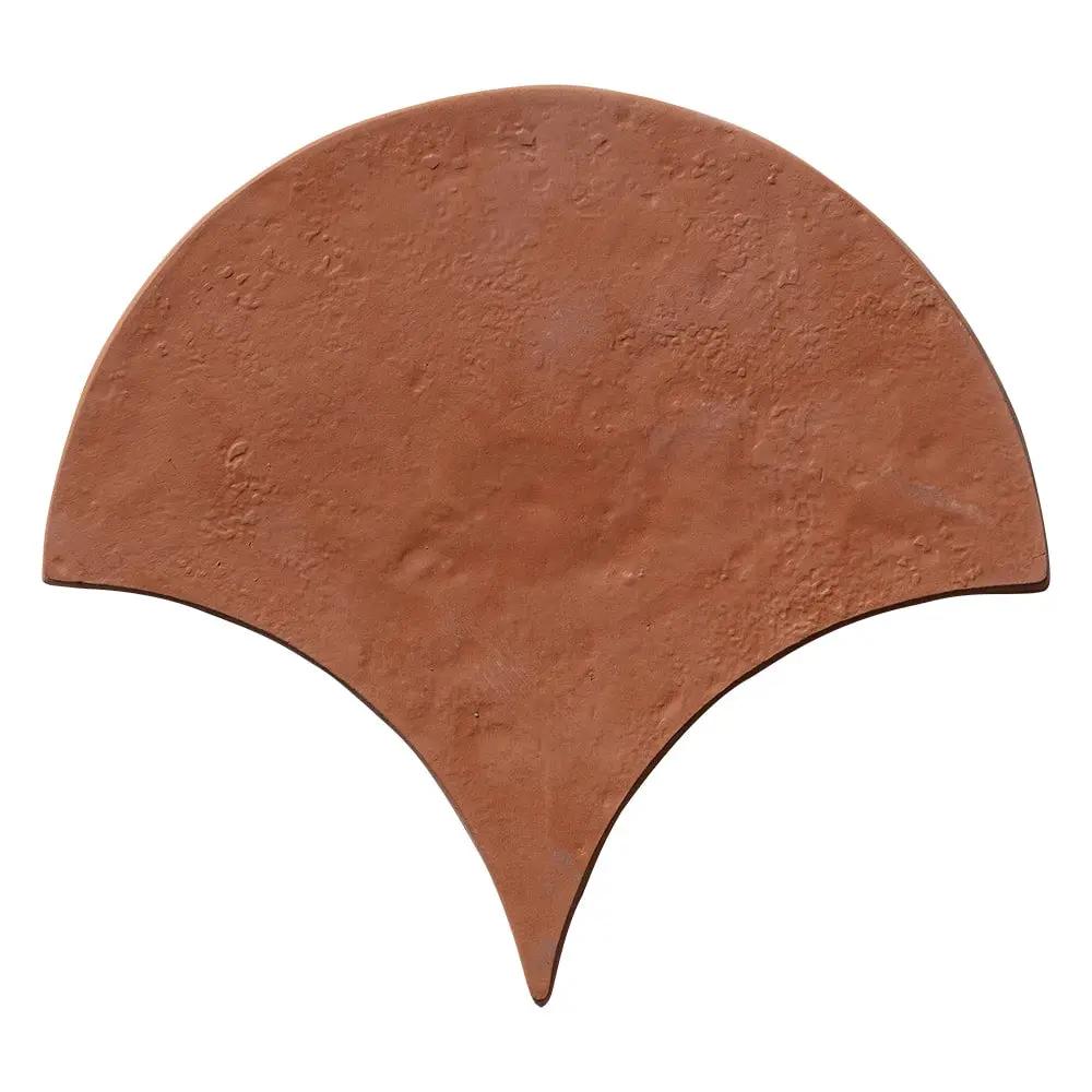 Hand Made Fan Terracotta Tiles 8