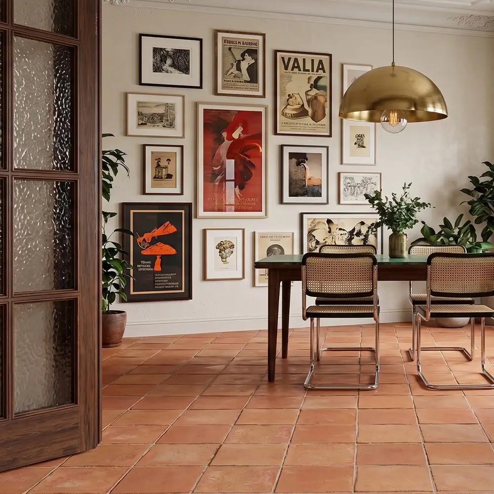 Hand Made Matte Terracotta Tiles 6x6
