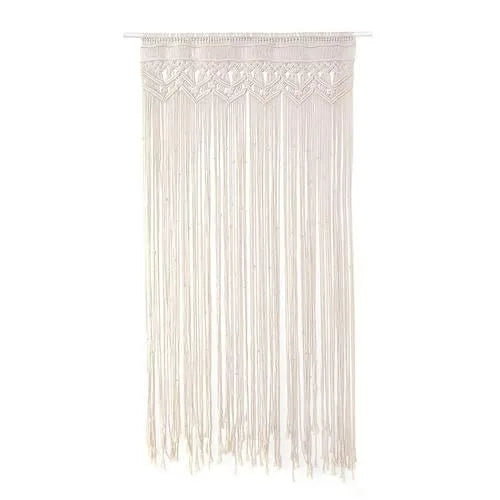 DecorBites™ Hand-woven Macrame Door Curtain Bohemia Wall Hanging Tapestry For Home Window Doorway Bedroom Living Room Wedding Backdrop Decor