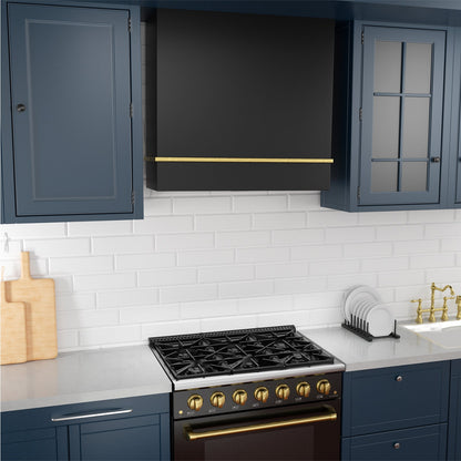 Akicon 30" Stainless Steel Wall Mount Range Hood with 600 CFM Vent Hood