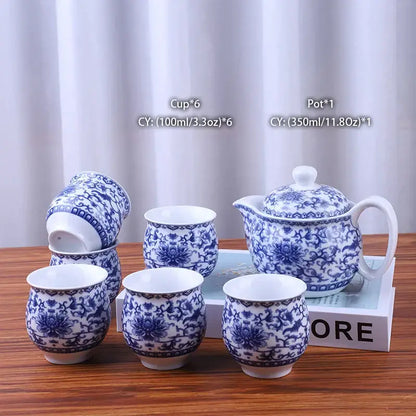 Handmade ceramic kung fu teapot – dining room dragon tea pot