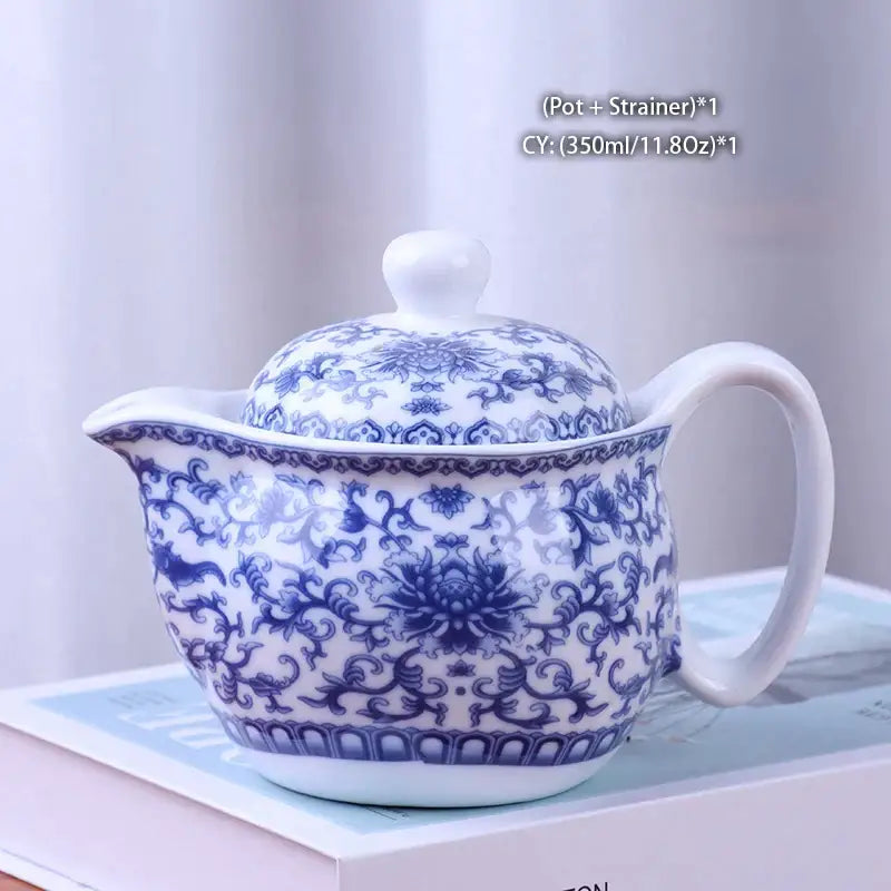 Handmade ceramic kung fu teapot – dining room dragon tea pot