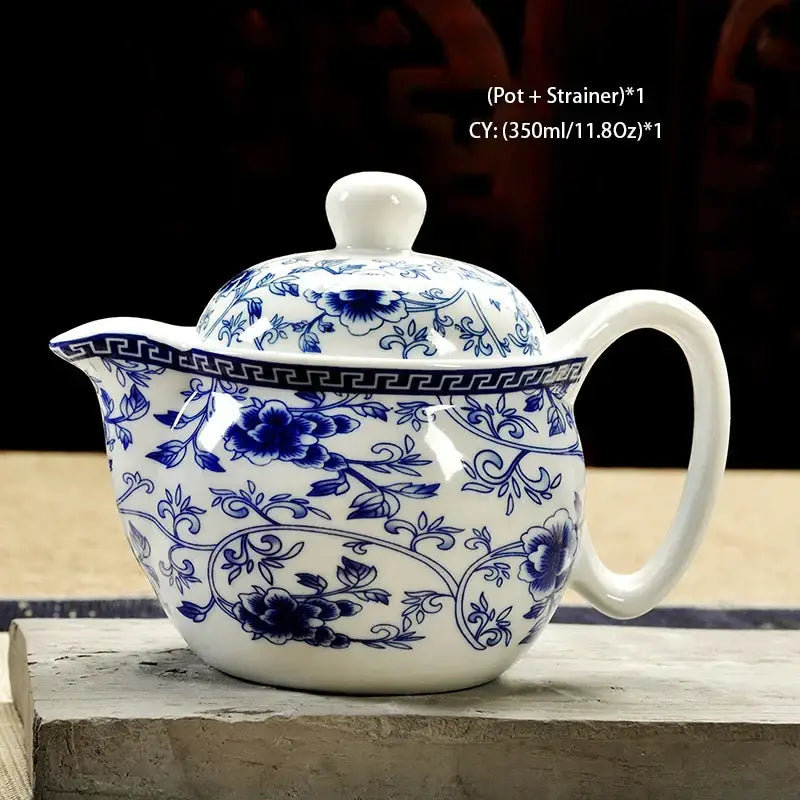Handmade ceramic kung fu teapot – dining room dragon tea pot