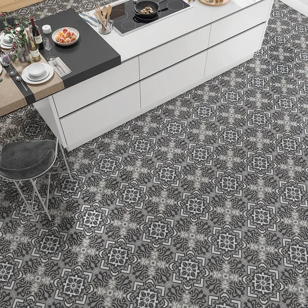 Handmade Flecha Honed Cement Tiles 8x8