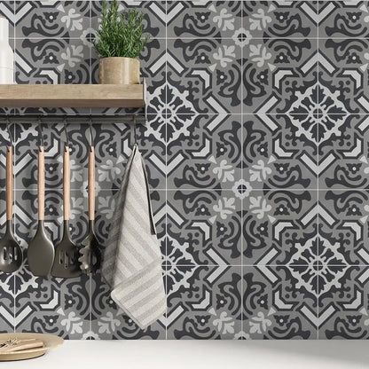 Handmade Flecha Honed Cement Tiles 8x8