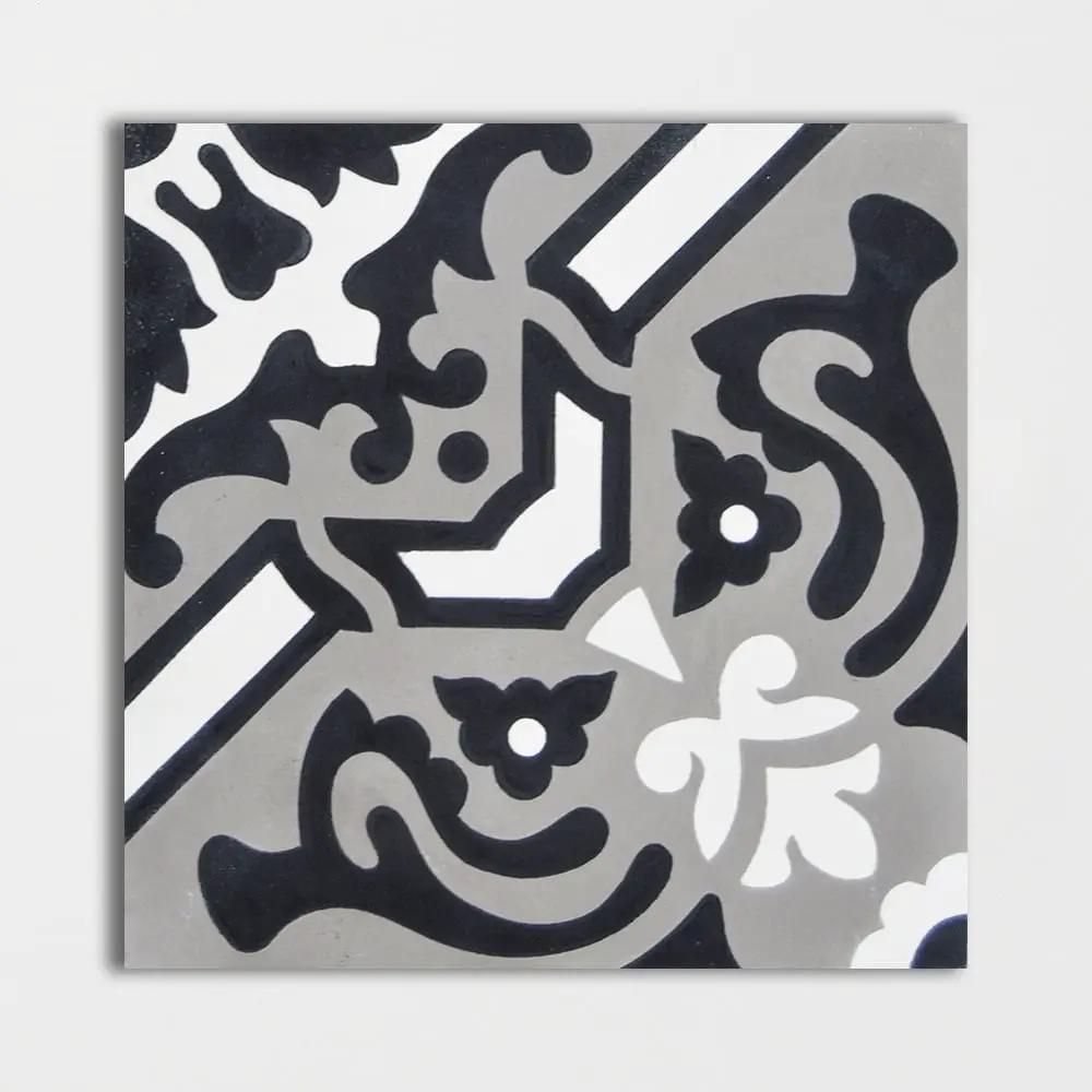 Handmade Flecha Honed Cement Tiles 8x8