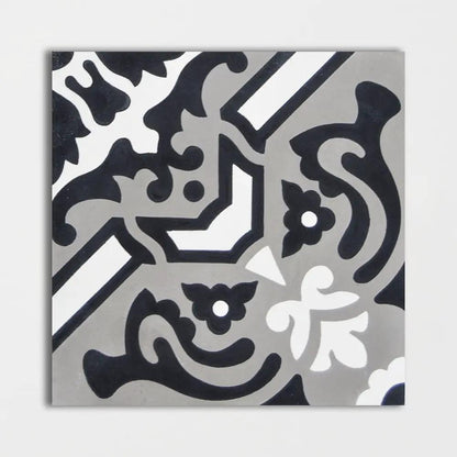 Handmade Flecha Honed Cement Tiles 8x8