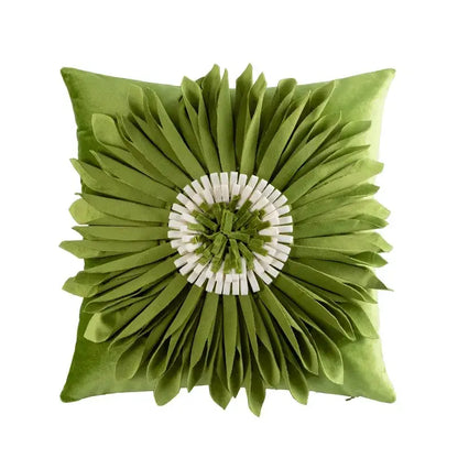Handmade flower cushion cover set living room floral pillows