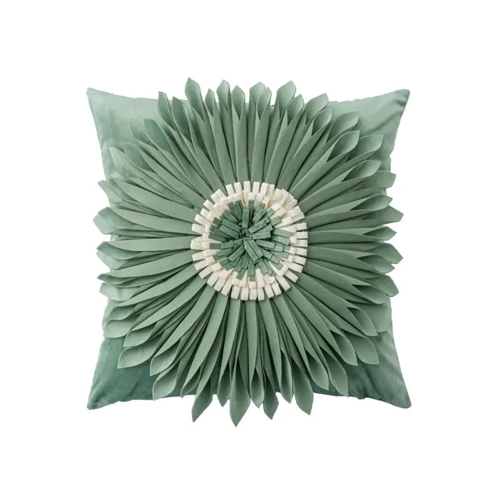 Handmade flower cushion cover set living room floral pillows