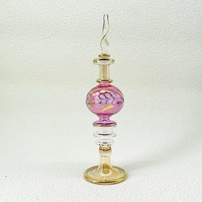 Handmade glass bottle exquisite ornament for living room decor