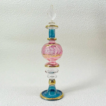 Handmade glass bottle exquisite ornament for living room decor