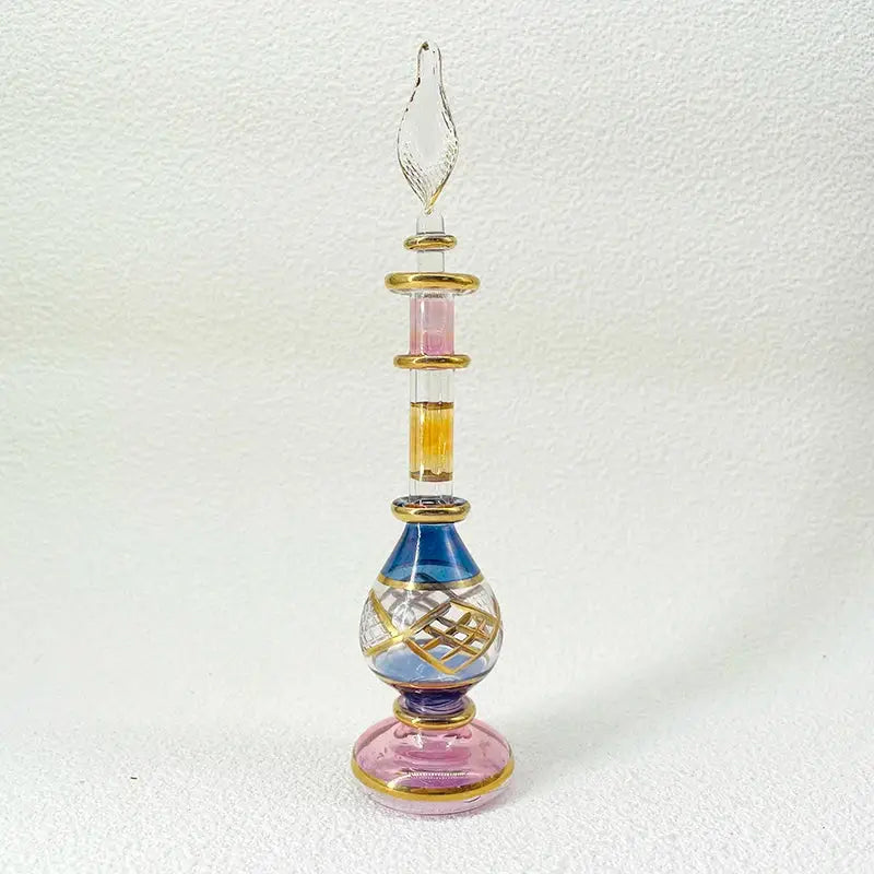 Handmade glass bottle exquisite ornament for living room decor