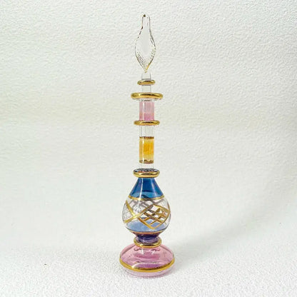 Handmade glass bottle exquisite ornament for living room decor