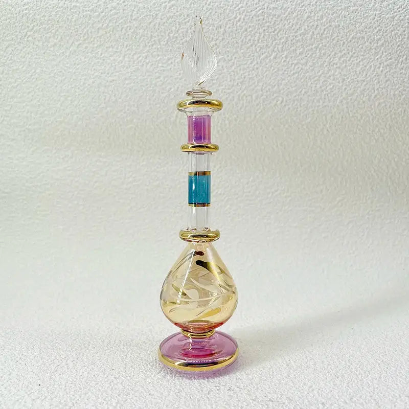 Handmade glass bottle exquisite ornament for living room decor