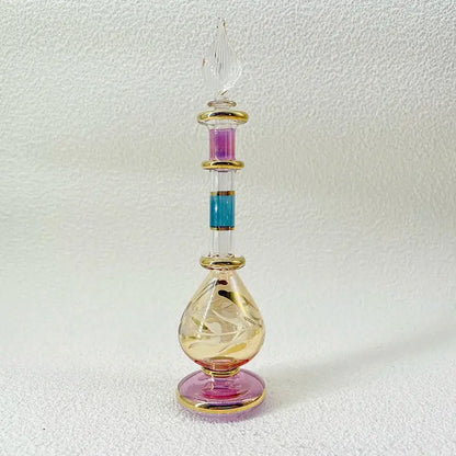 Handmade glass bottle exquisite ornament for living room decor