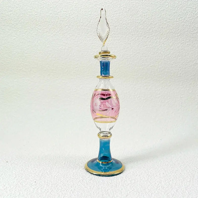 Handmade glass bottle exquisite ornament for living room decor