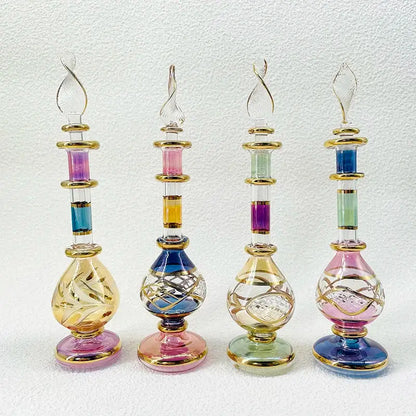Handmade glass bottle exquisite ornament for living room decor