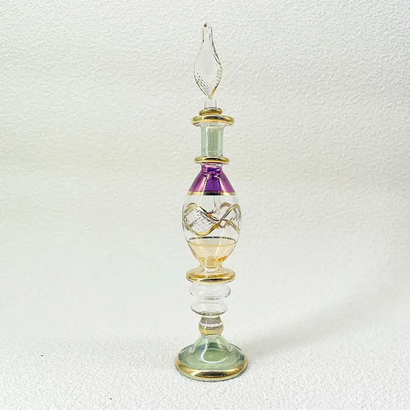 Handmade glass bottle exquisite ornament for living room decor