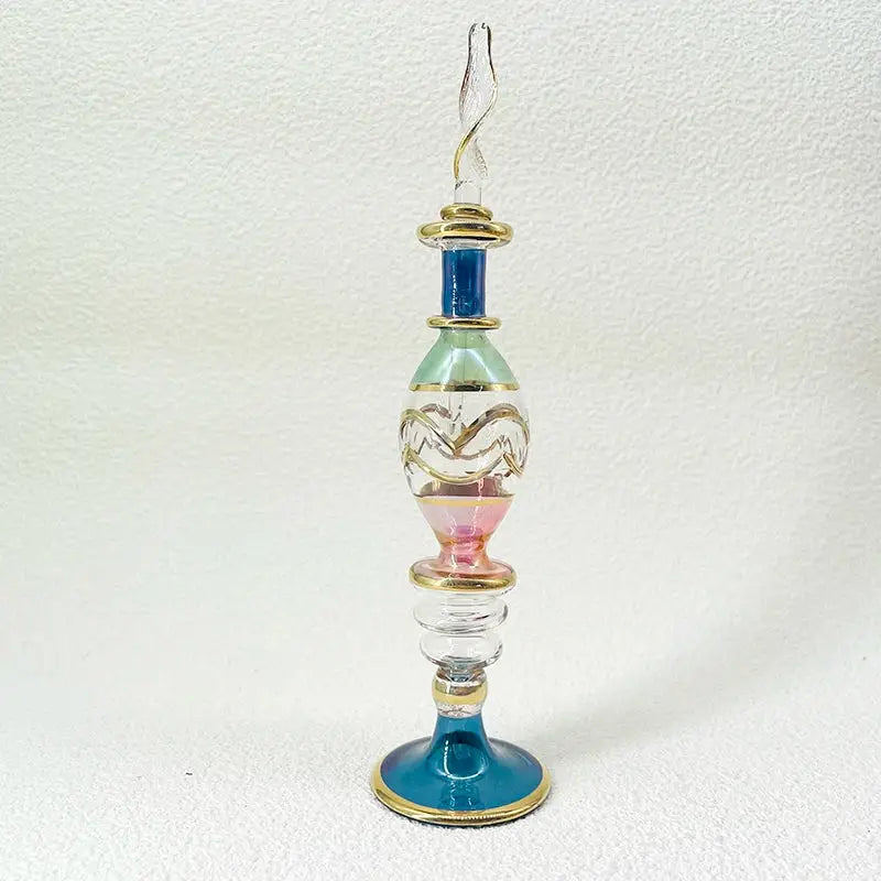 Handmade glass bottle exquisite ornament for living room decor
