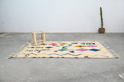 DecorBites™ Handmade Moroccan Azilal Rug - 222 x 139 cm