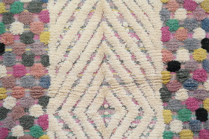 DecorBites™ Handmade Moroccan Azilal Rug 222x133 cm