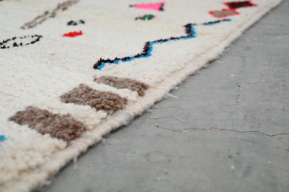 DecorBites™ Handmade Moroccan Azilal Rug - 223x157cm