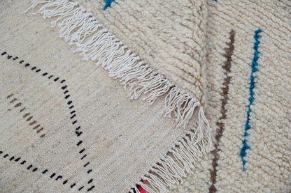 DecorBites™ Handmade Moroccan Azilal Rug - 223x157cm