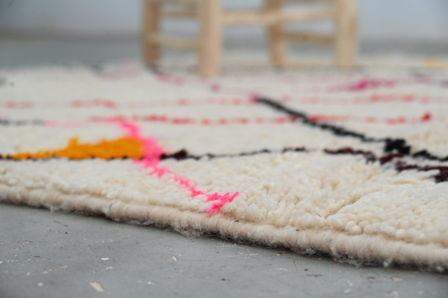 DecorBites™ Handmade Moroccan Azilal Rug - 228x152cm