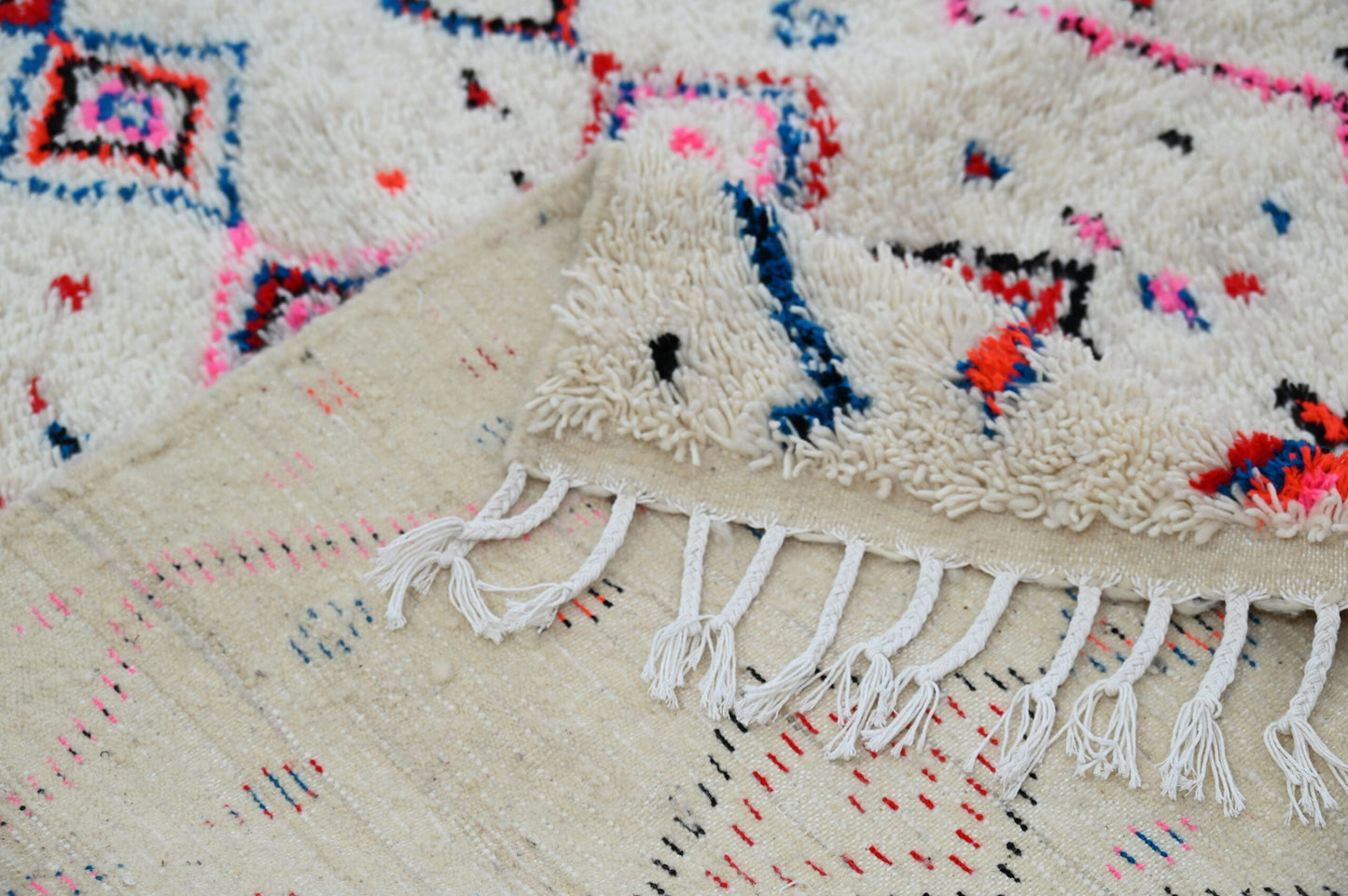 DecorBites™ Handmade Moroccan Azilal Rug - 230x154cm