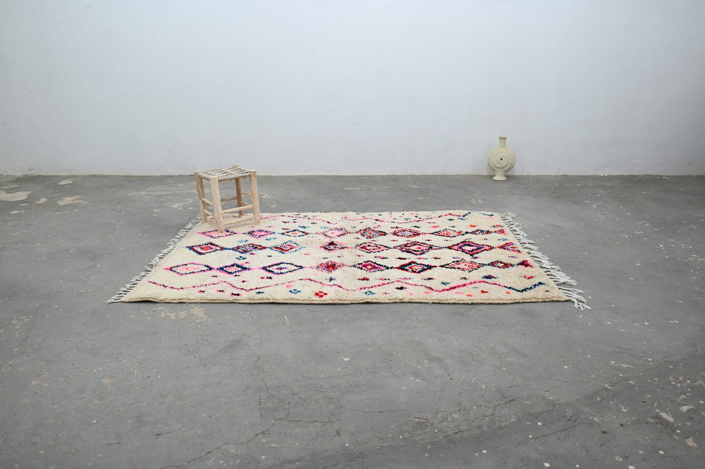 DecorBites™ Handmade Moroccan Azilal Rug - 230x154cm