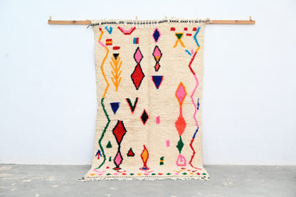 DecorBites™ Handmade Moroccan Azilal Rug 231x131cm