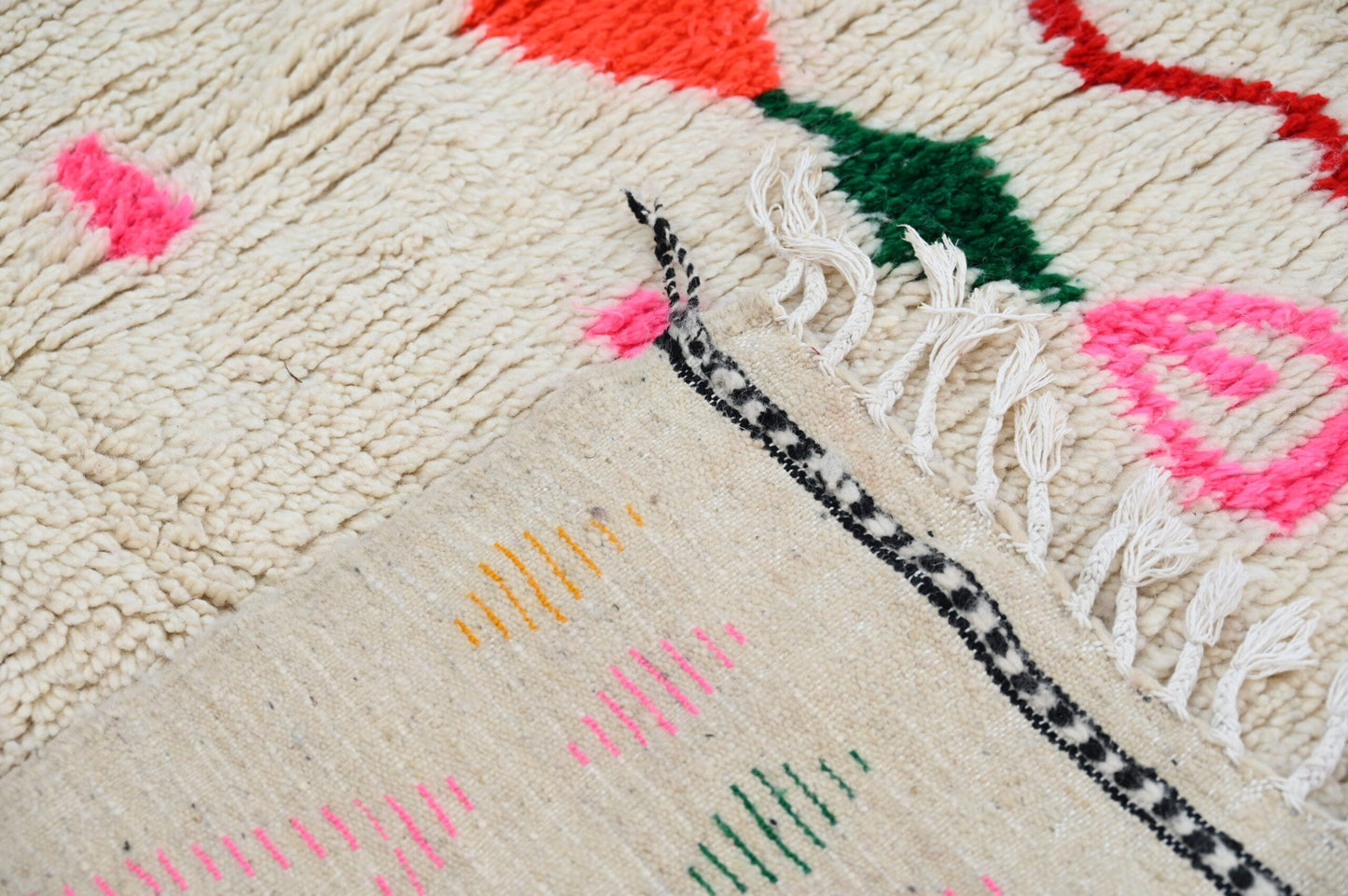 DecorBites™ Handmade Moroccan Azilal Rug 231x131cm