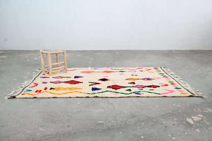 DecorBites™ Handmade Moroccan Azilal Rug 231x131cm