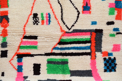 DecorBites™ Handmade Moroccan Azilal Rug - 234x161 cm