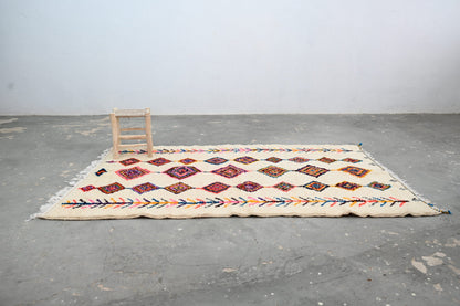 DecorBites™ Handmade Moroccan Azilal Rug 236x155cm