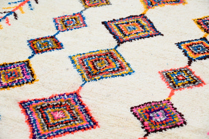 DecorBites™ Handmade Moroccan Azilal Rug 236x155cm