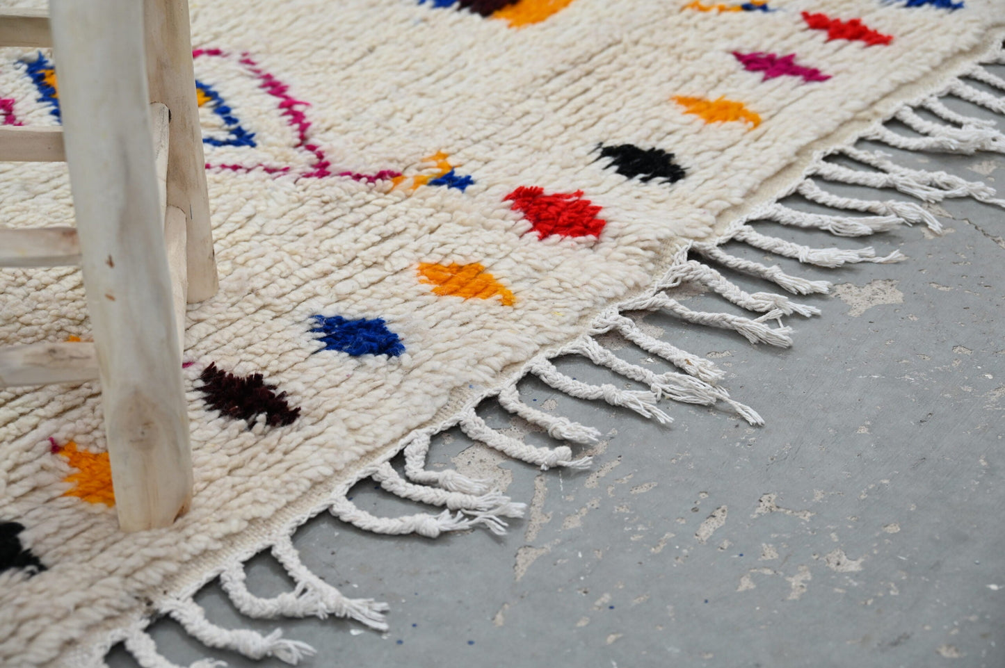 DecorBites™ Handmade Moroccan Azilal Rug 240x132cm
