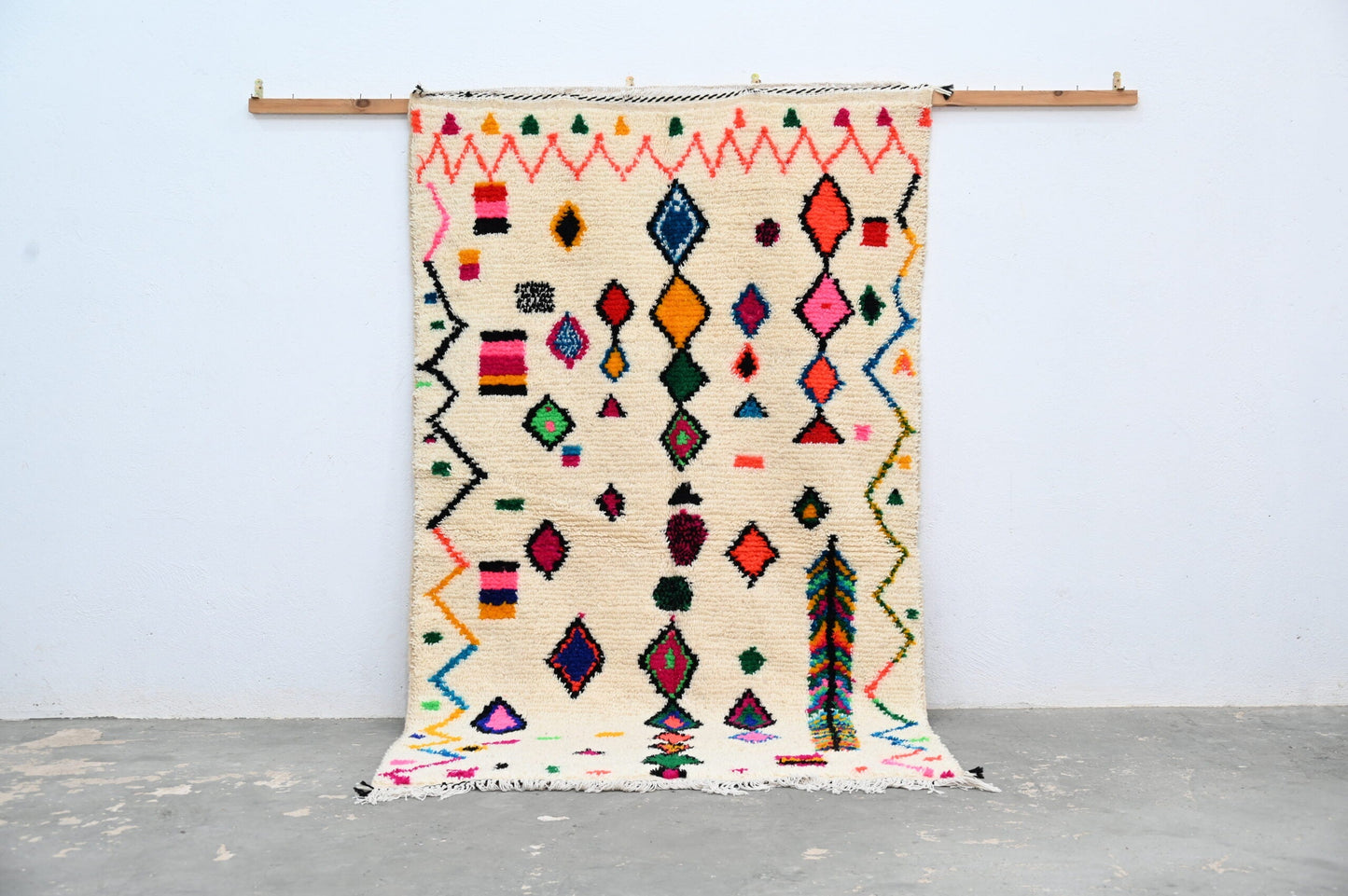 DecorBites™ Handmade Moroccan Azilal Rug 240x144cm